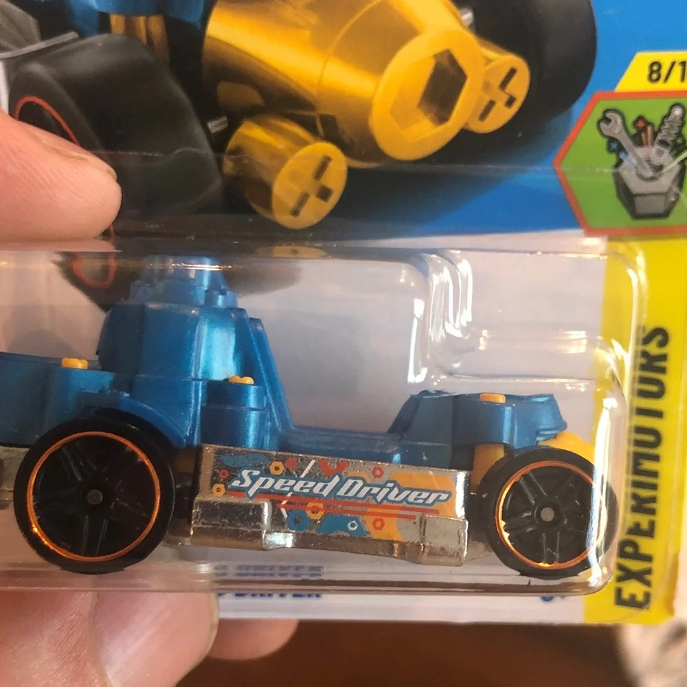 Mattel Hot Wheels Speed Driver - Blue and Yellow